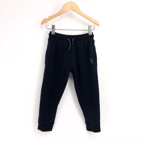 next boys black joggers